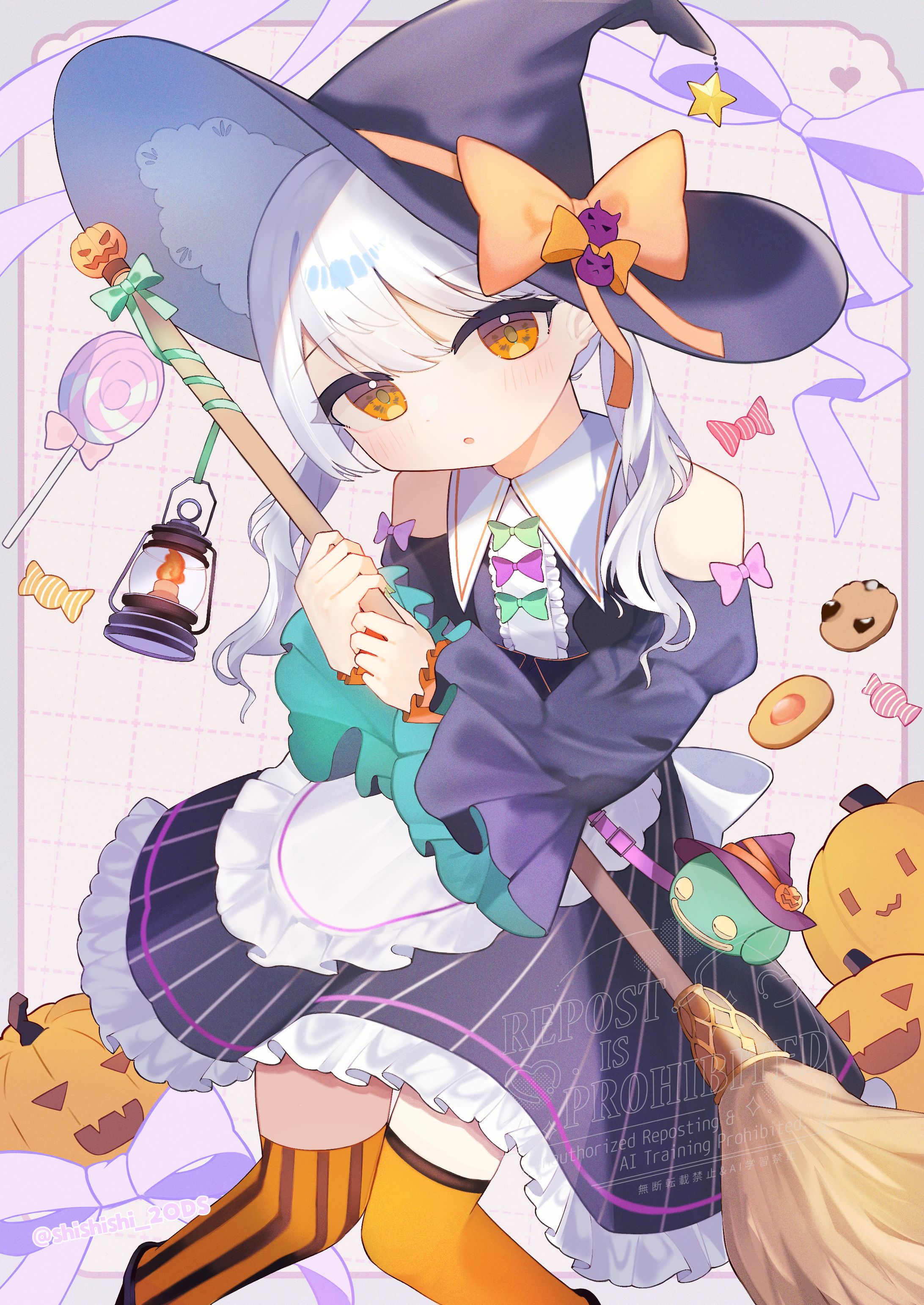 Vtuber大海かえる様　ハロウィンイラスト-1