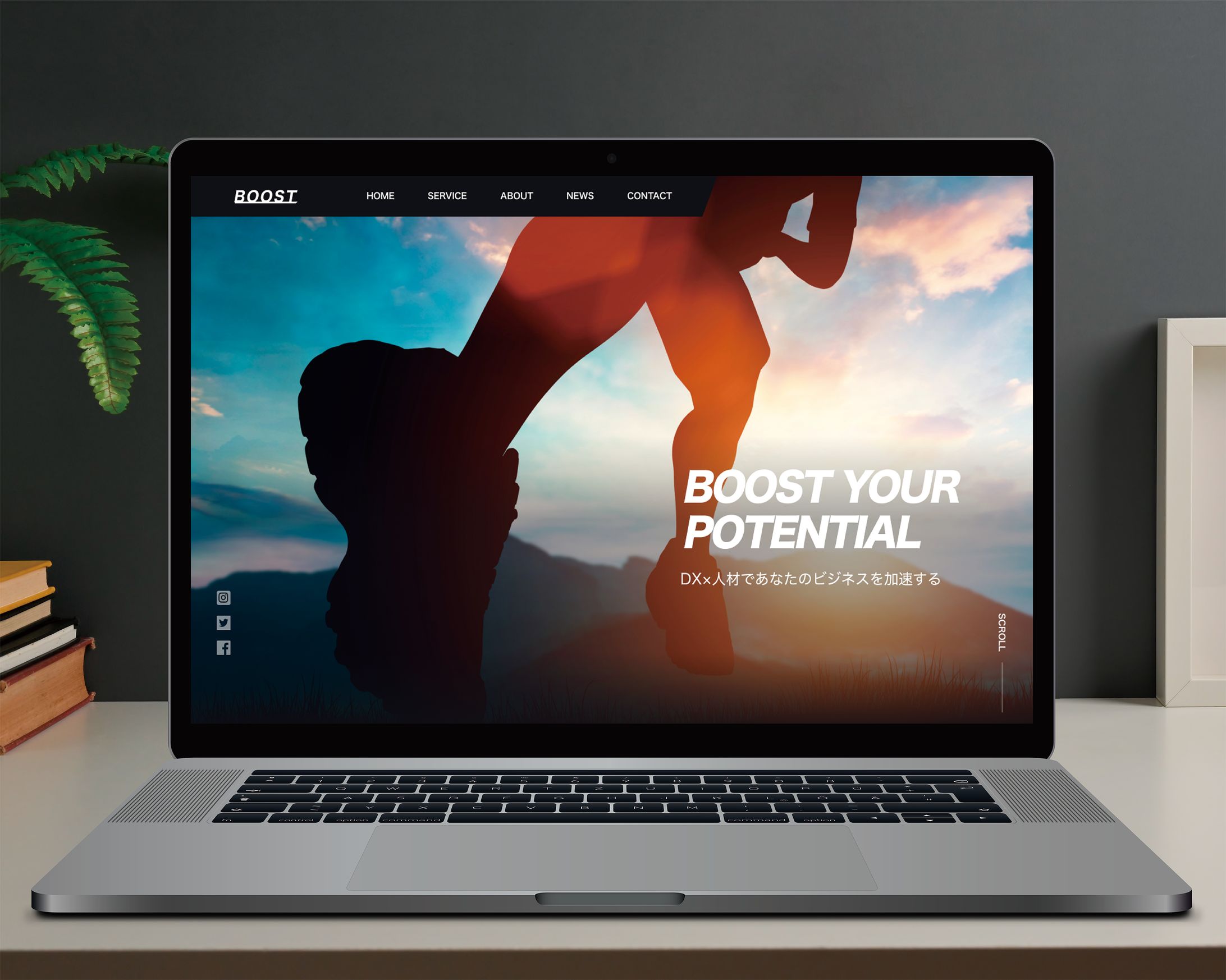 【コーポレートサイト(PC版)】架空案件 人材会社-1