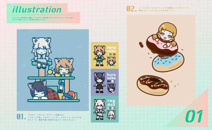 オリジナルイラストまとめ