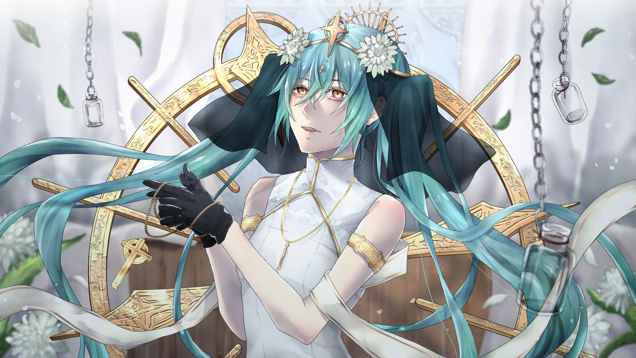 初音ミク　楽曲用イラスト-1