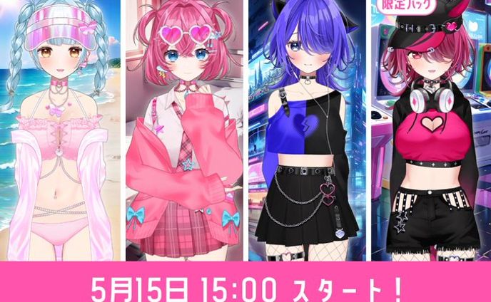スマートフォンアプリAIMYコラボアイテム『原宿系』テーマ制作