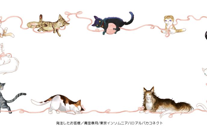 猫のフレーム
