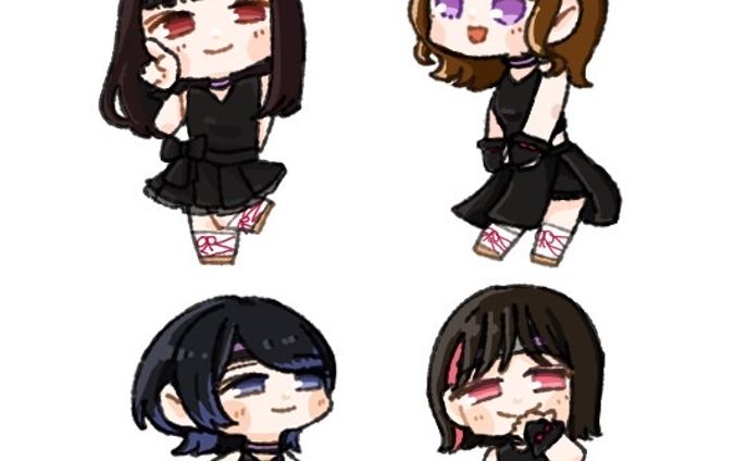 忍者クライシス様　グッズ用SDイラスト
