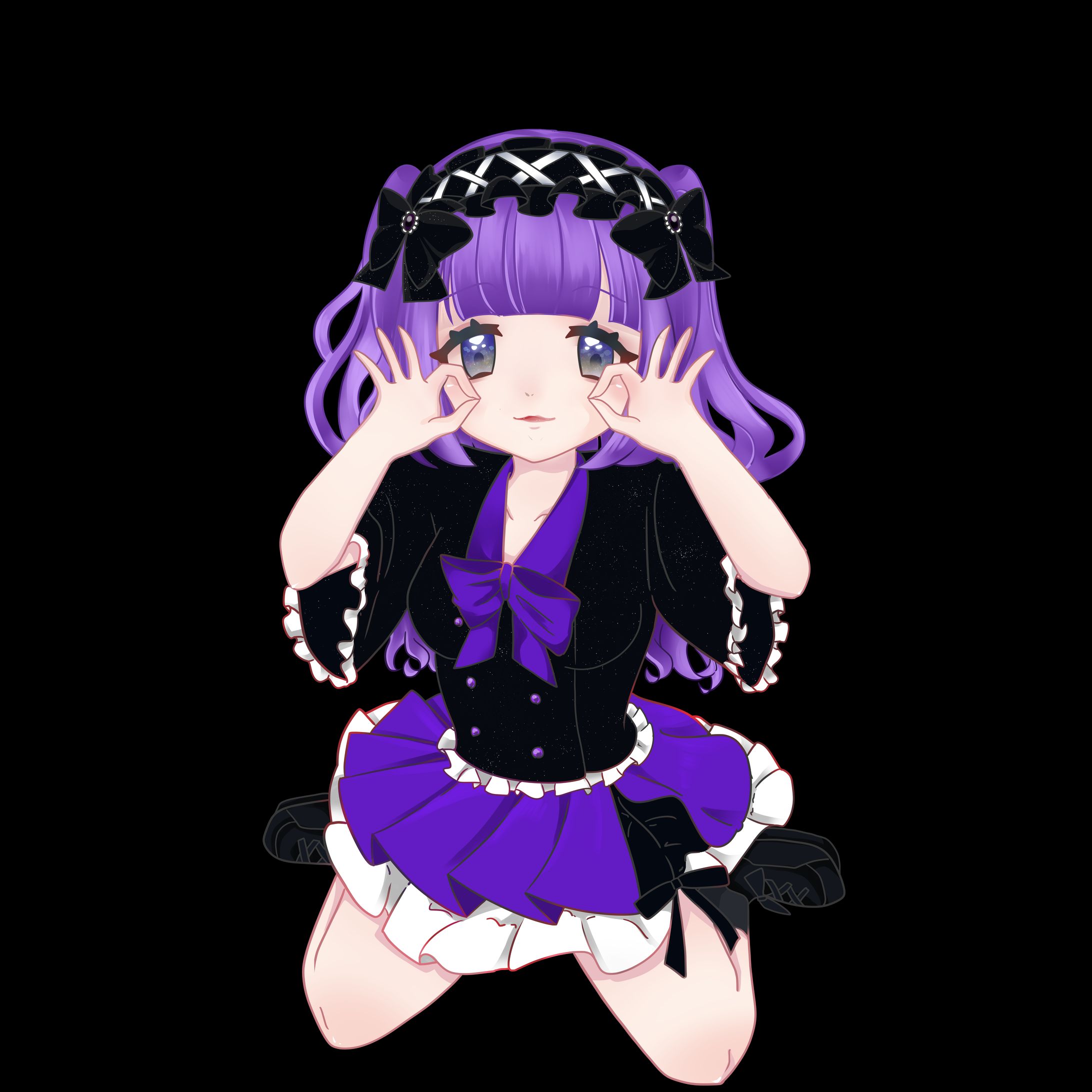 生誕用イラスト制作-1