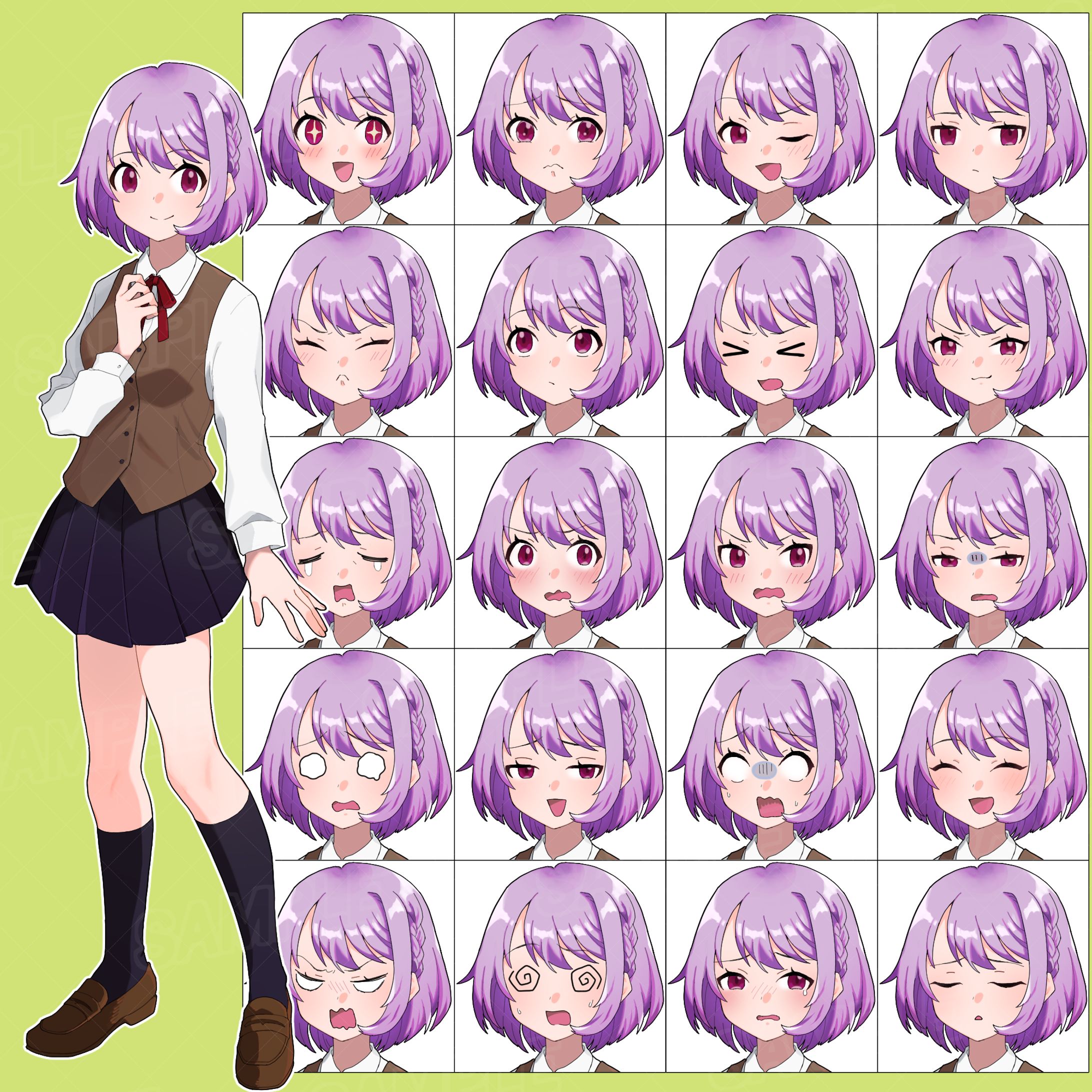 表情差分一例-1