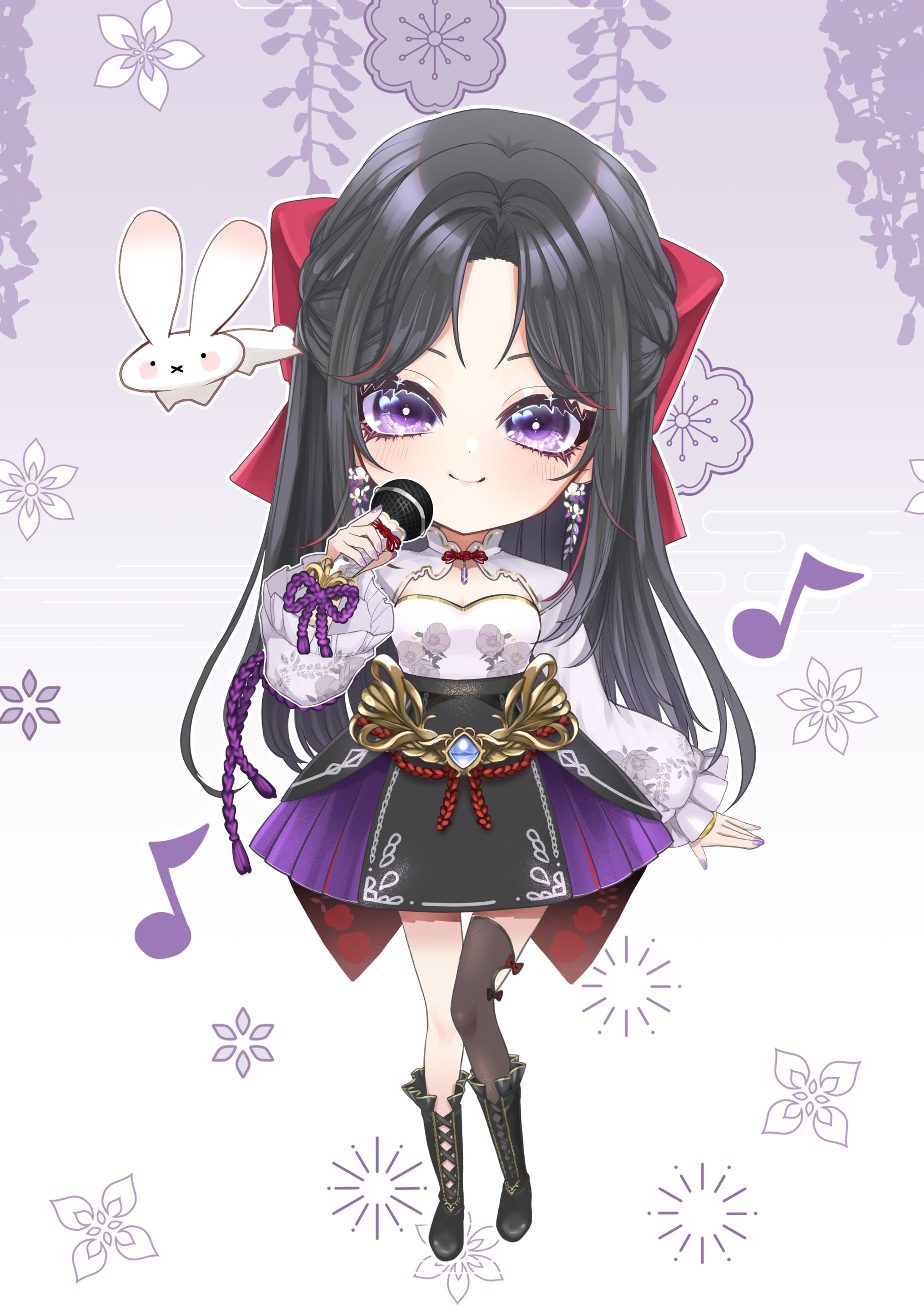 SDイラスト　兎川幽様-1