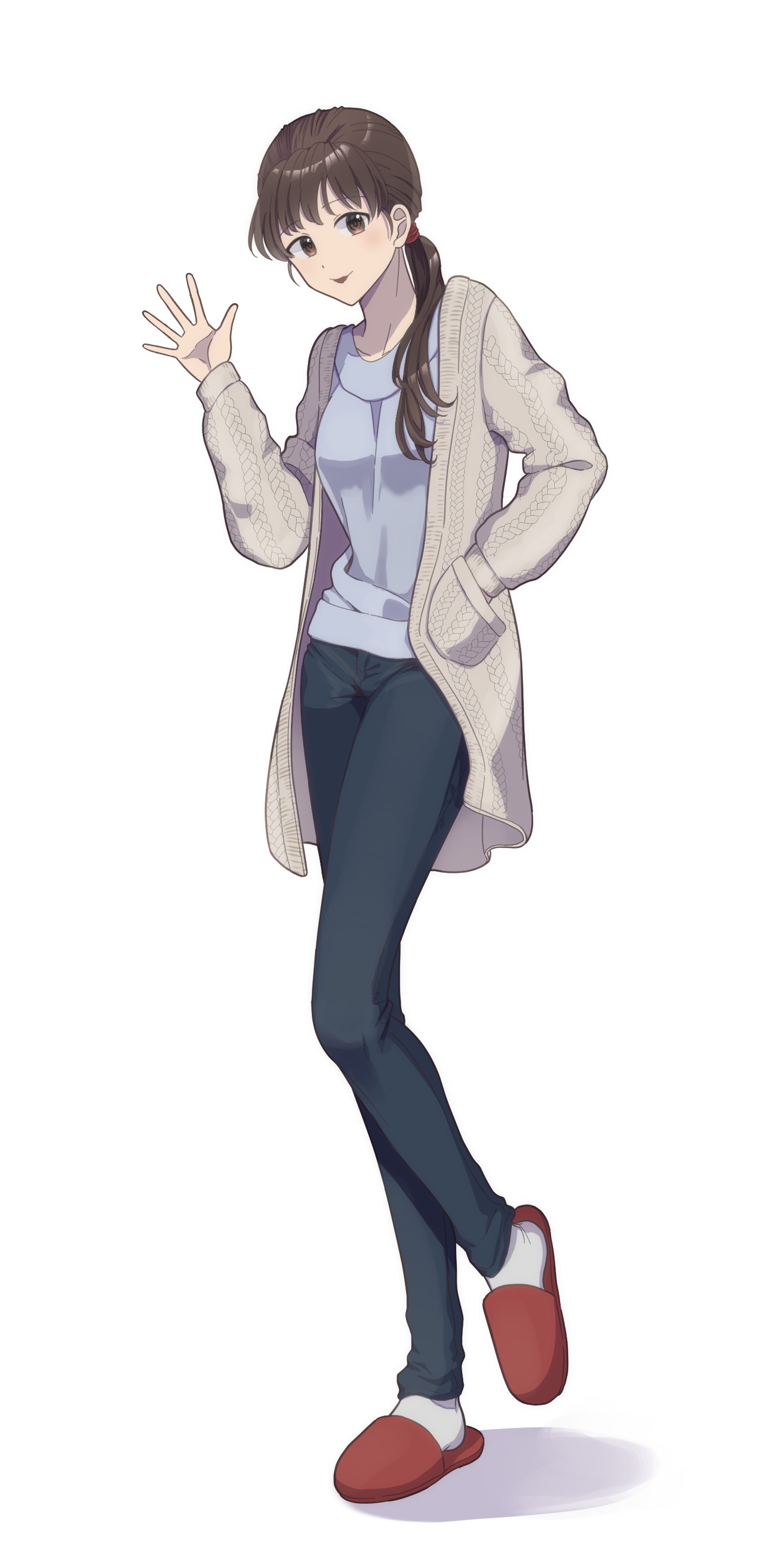 モブのお姉さん(制作：約4時間)-1