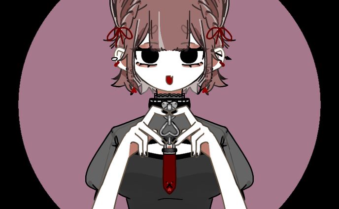 猫耳ヘアの女の子