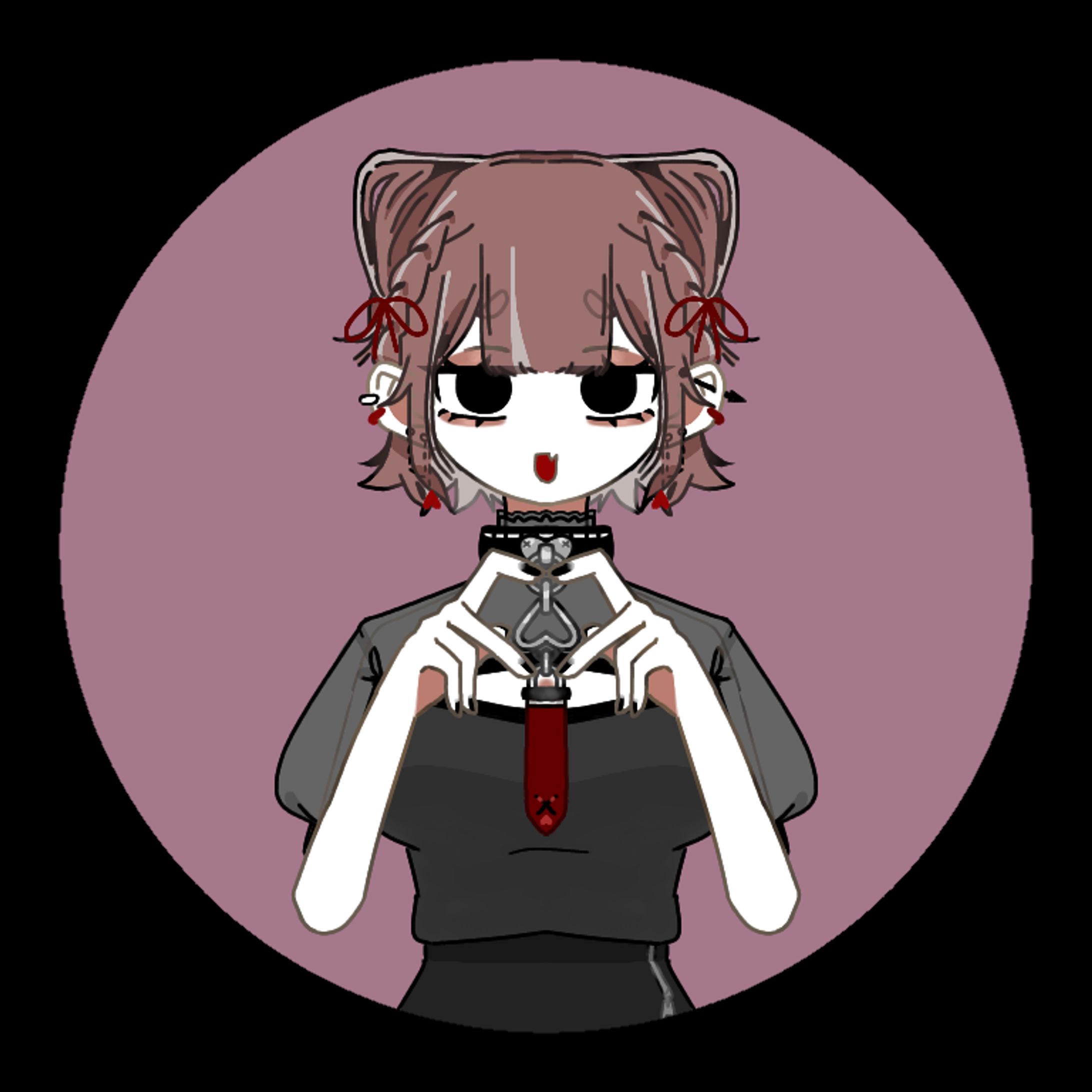 猫耳ヘアの女の子-1