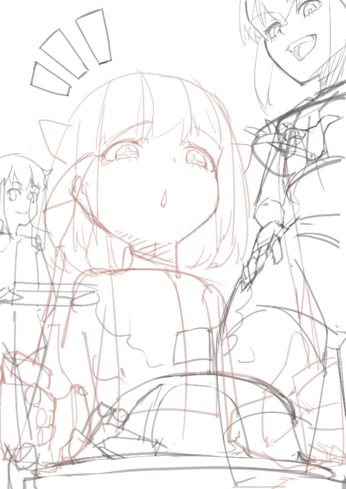 イメージラフスケッチ『Recorders』 イメージラフスケッチ『Recorders』 イメージラフスケッチ『Recorders』