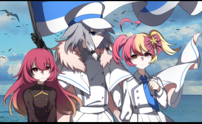 音楽、キャラクターイラスト