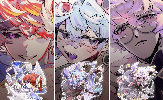 【ギャラリーIYN】ミニキャラ展