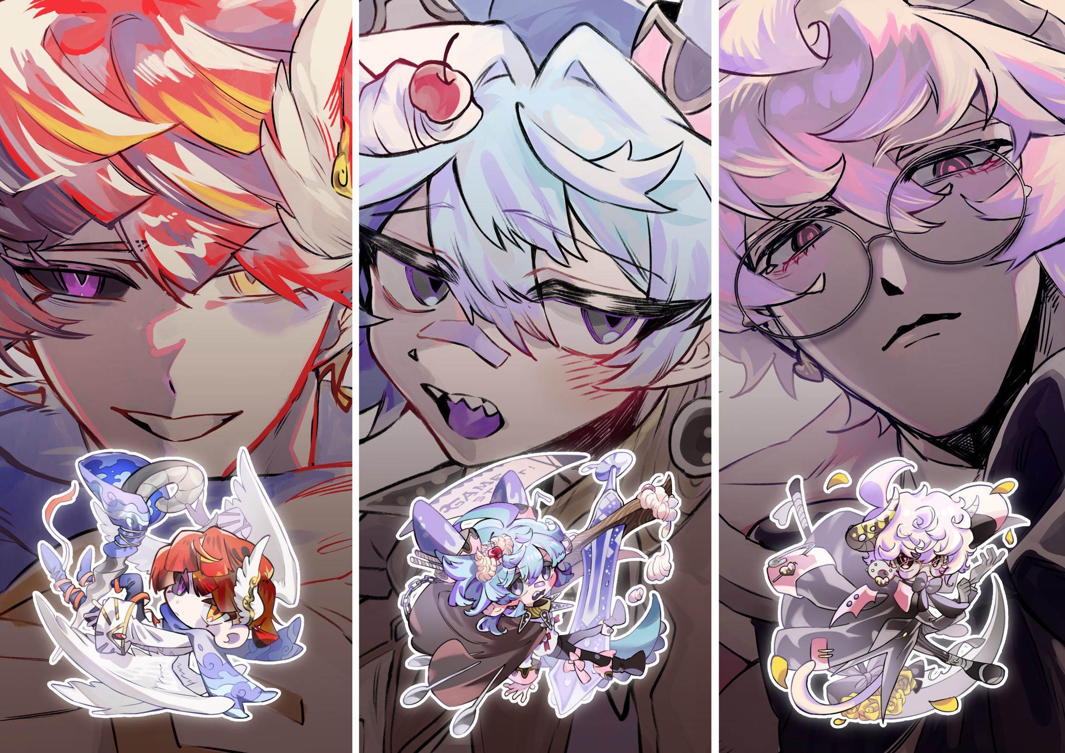 【ギャラリーIYN】ミニキャラ展-1