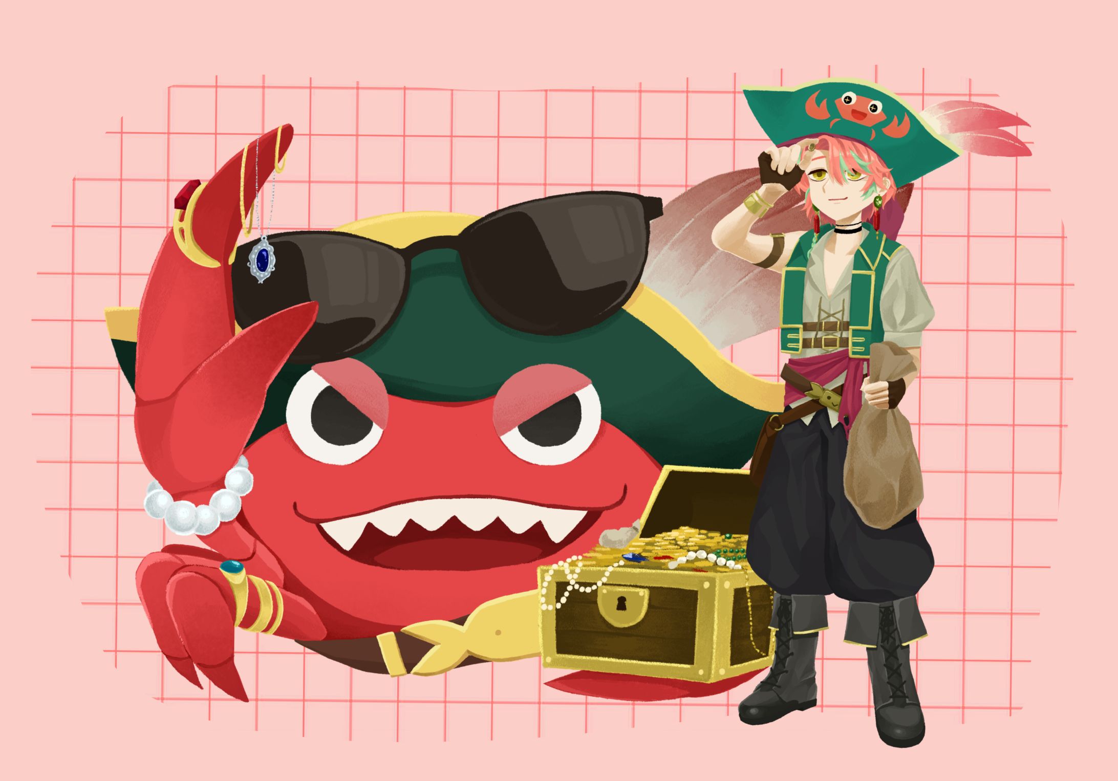 キャラデザ＋立ち絵制作事例-1
