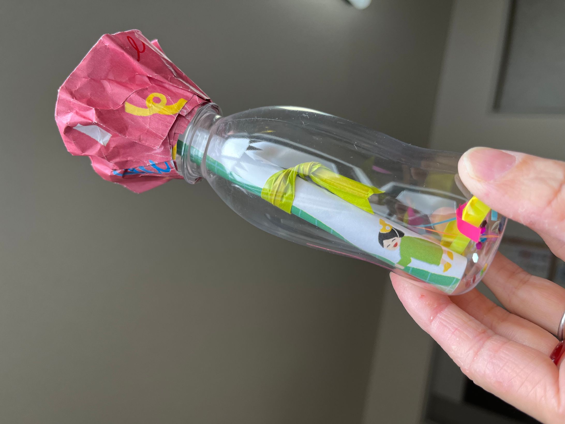 コラボ作品　おはなのおてがみボトル-1