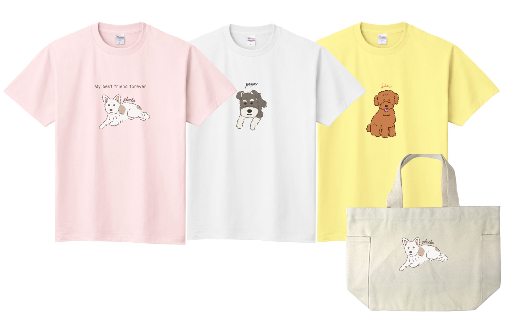 ペットグッズのイラスト担当-1