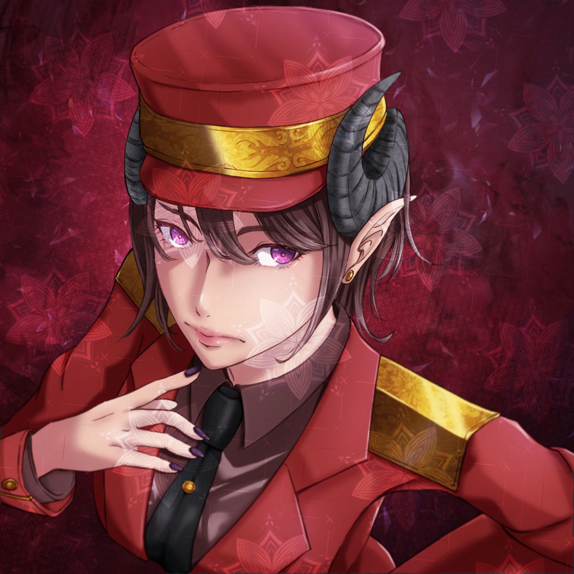 【SNSアイコン】悪魔看守-1