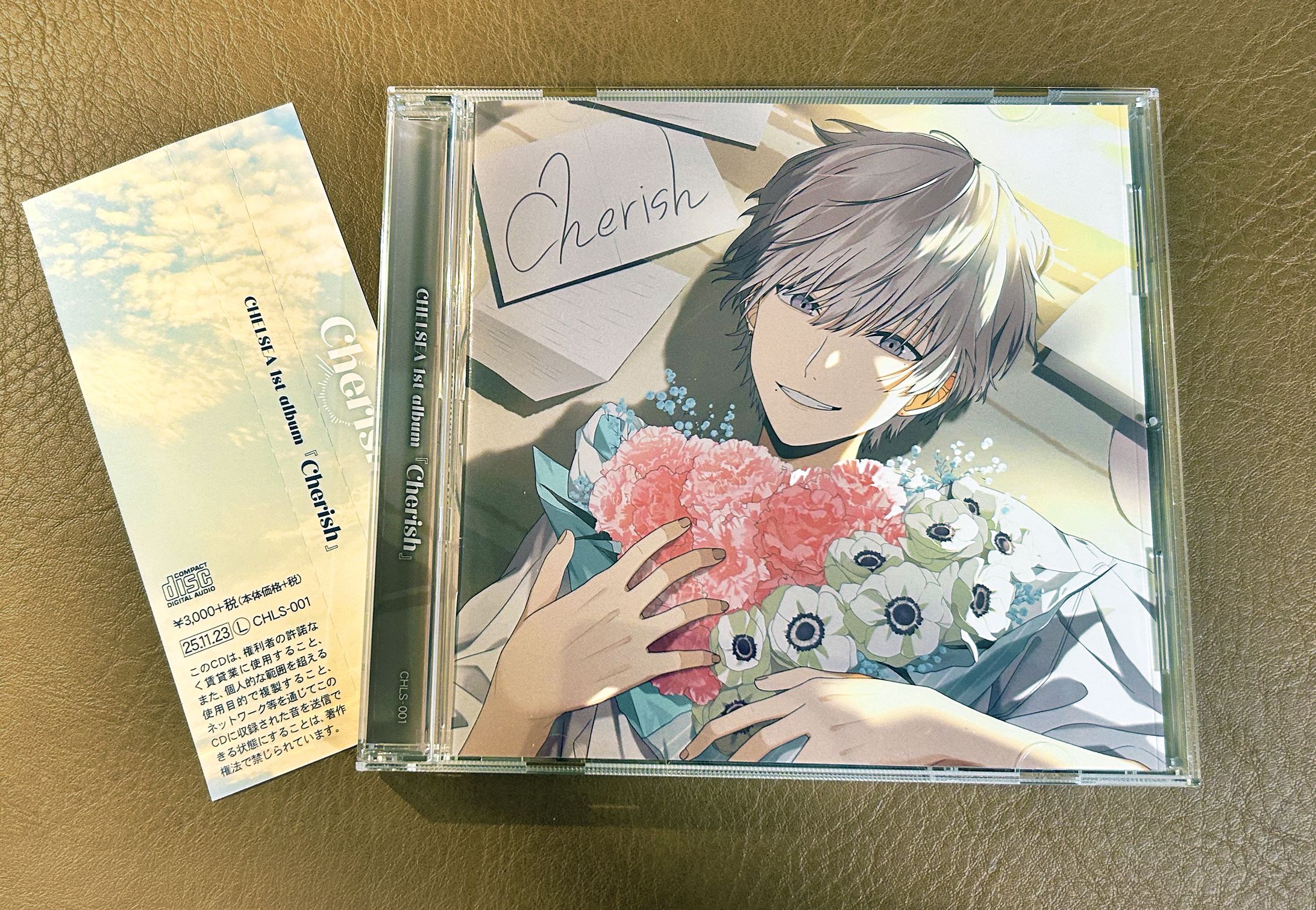 【デザイン】Cherishアルバム・フライヤー制作-1