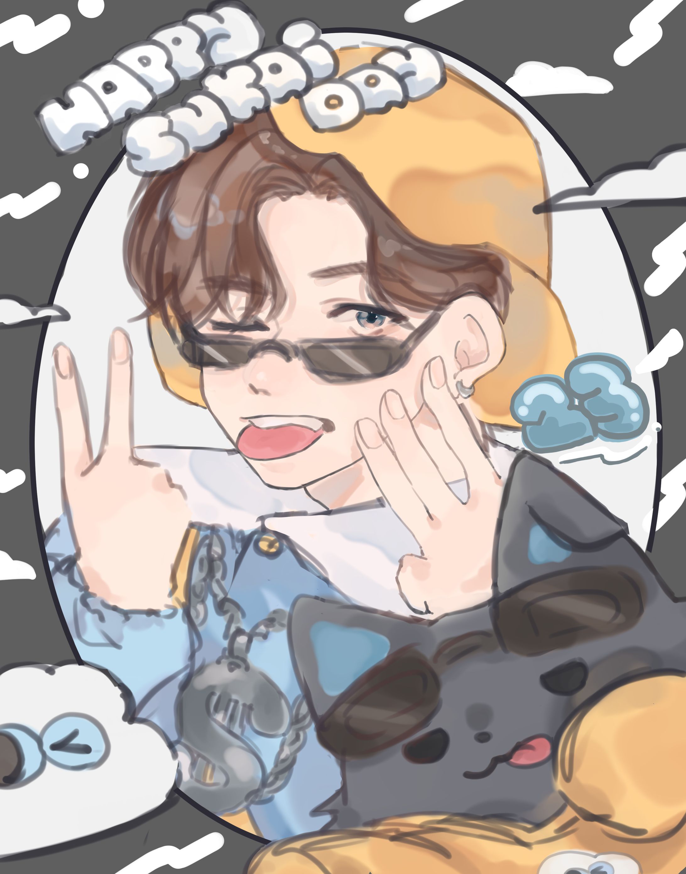fanart  skai誕生日-1