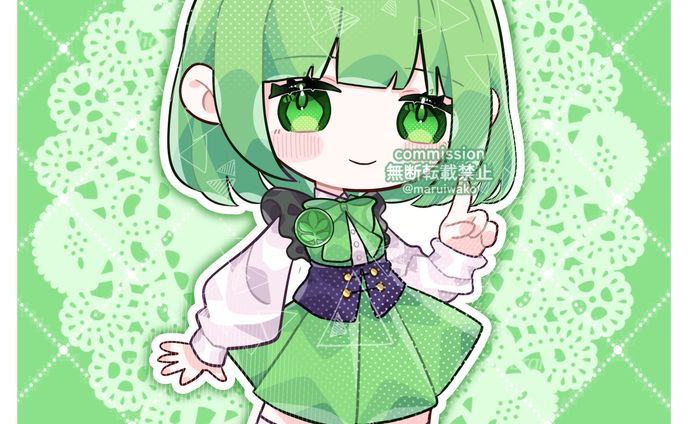 【ご依頼】活動用イラスト💚