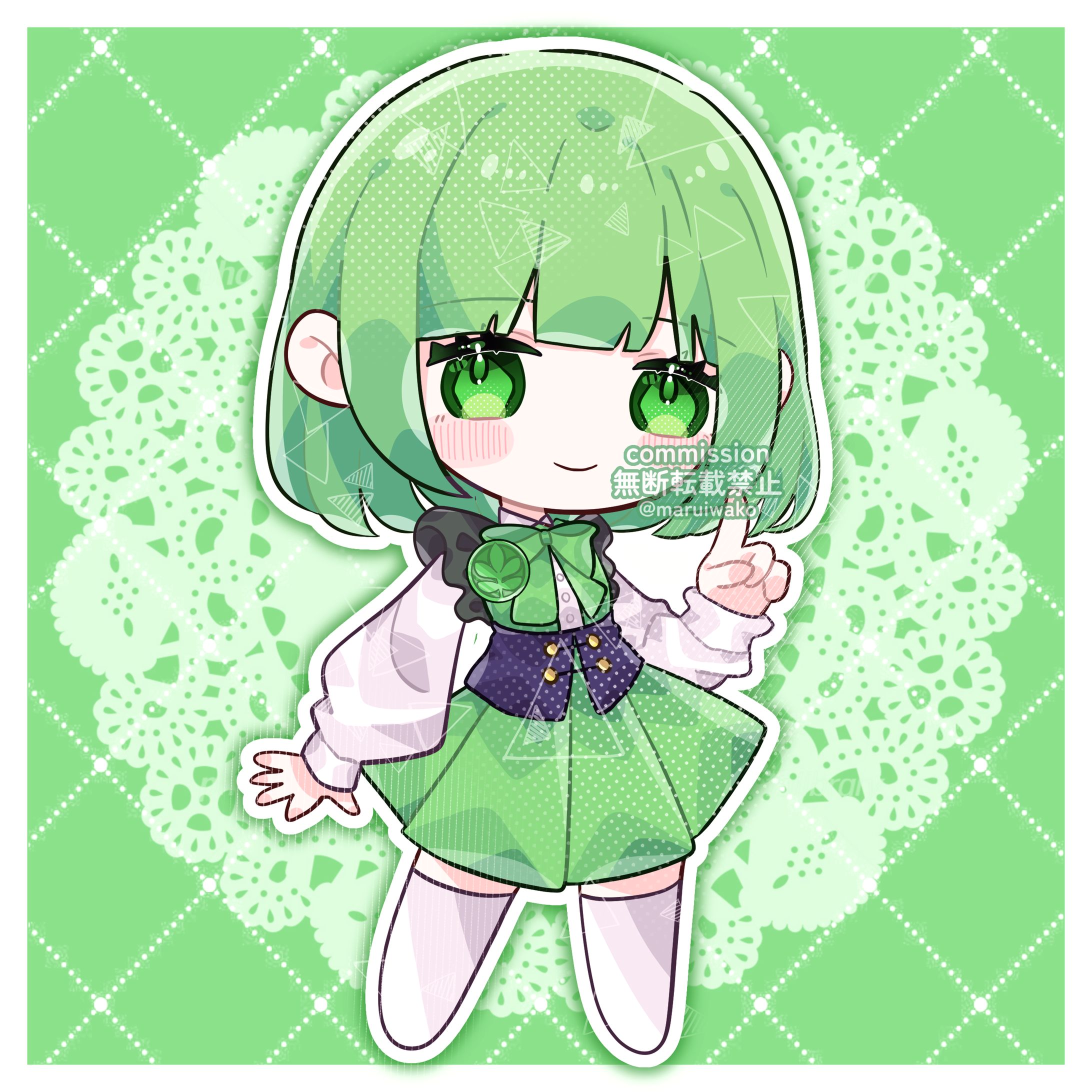 【ご依頼】活動用イラスト💚-1