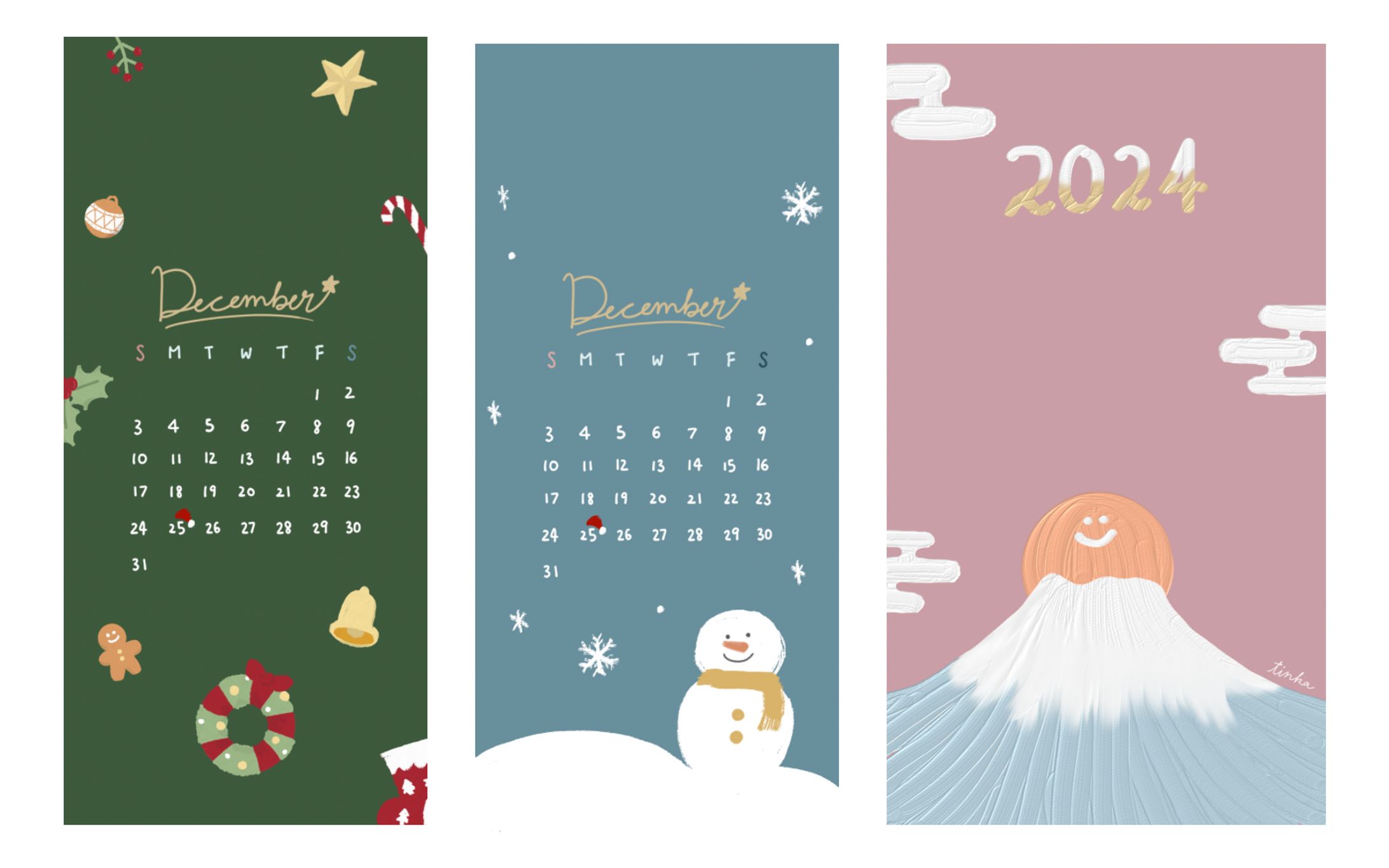 カレンダー配布：2023-2024-1