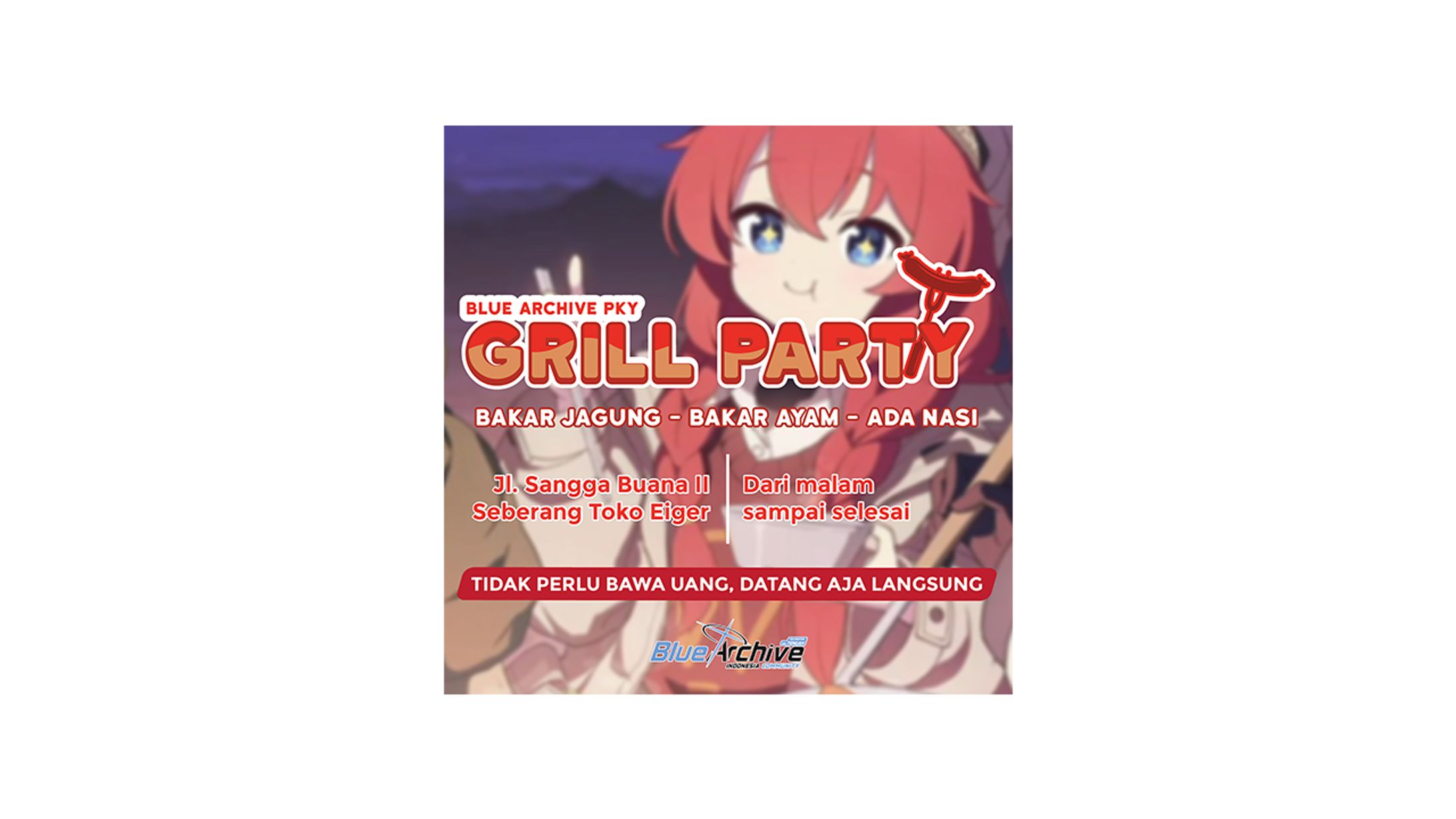 Instagram - GRILL PARTY Blue Archive Pky-1