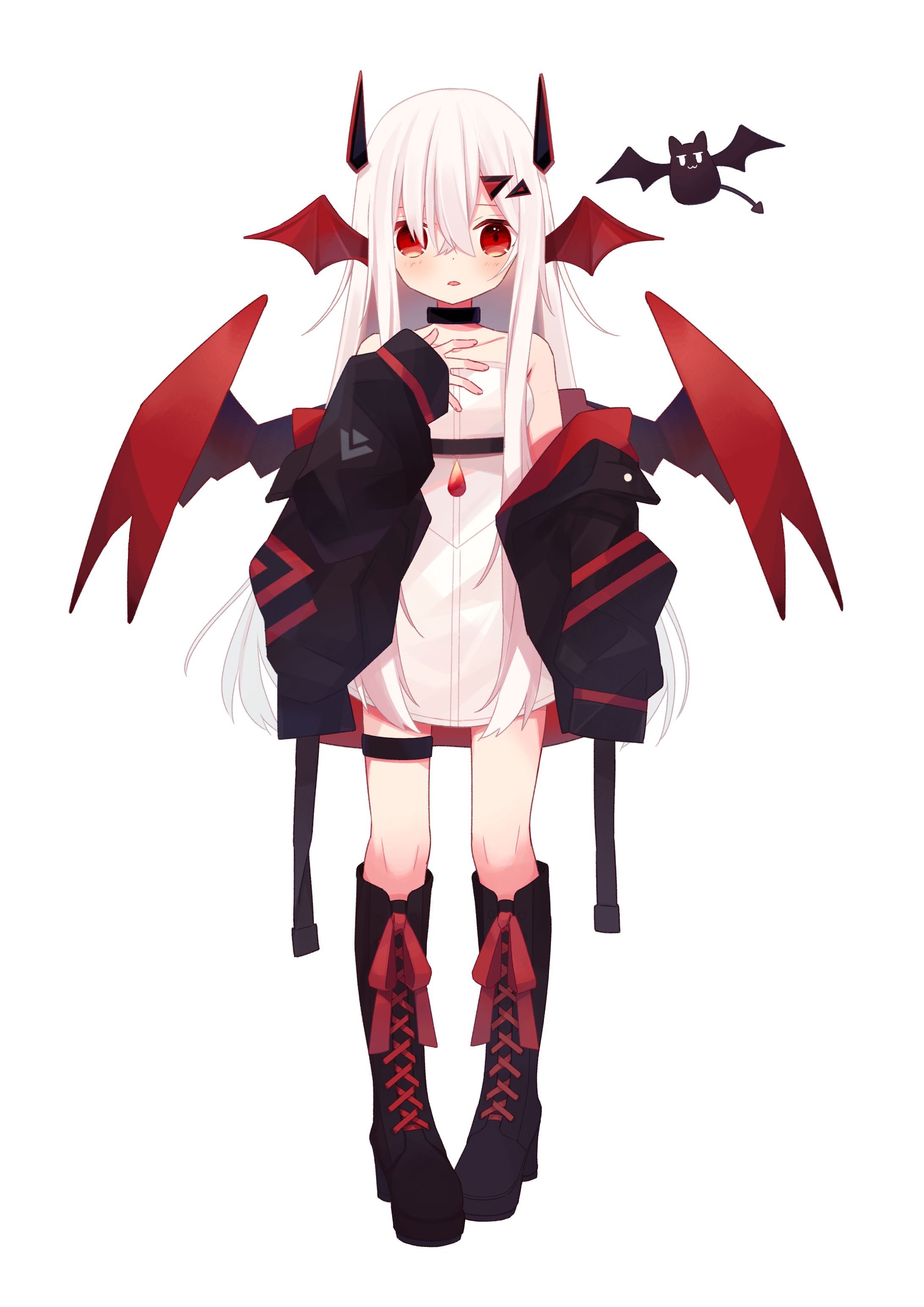 激白ウテナ様 VTuber パーツ分けイラスト-1