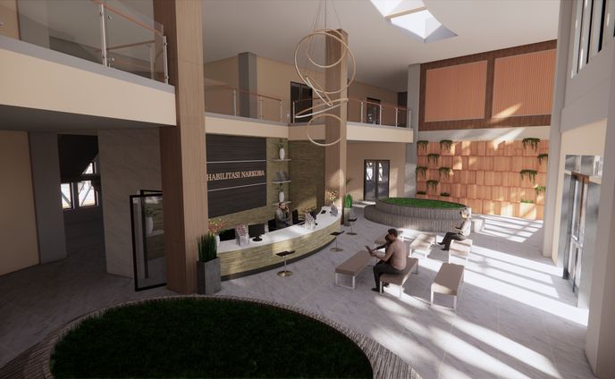 Lobby "Pusat Rehabilitasi Narkoba"