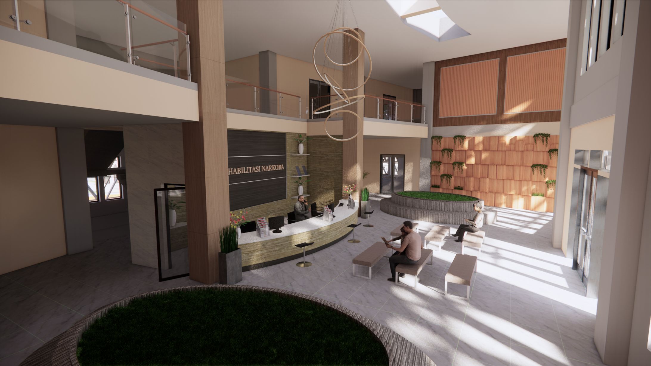Lobby "Pusat Rehabilitasi Narkoba"-1
