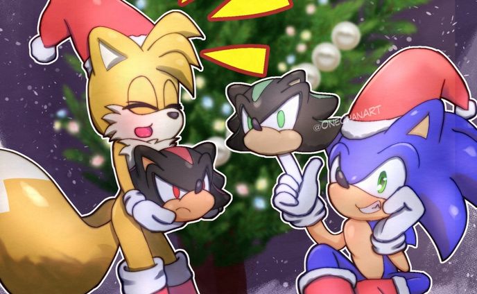 メリークリスマス！
シャドウとメフィレスのぬいぐるみをツリーに飾るソニックとテイルス
.
.
.
.
.
#sonic #sonicfanart #sonicthehedgehog #christmas #tails #milestailsprower #ソニック #テイルス #ソニかつ