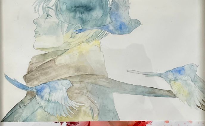 水彩画