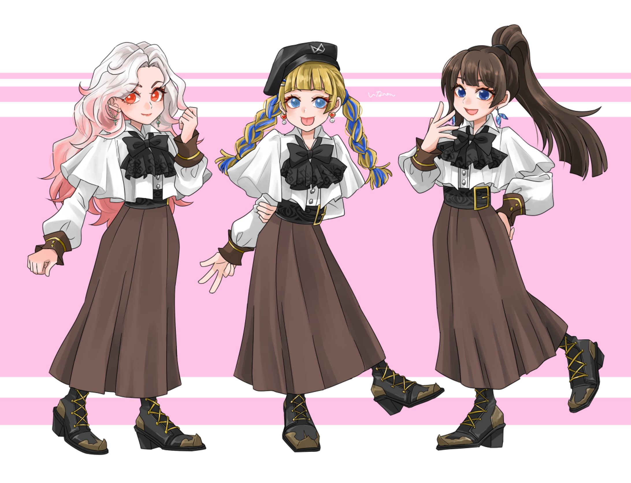 【まほかく】仲良し3人組！2-1