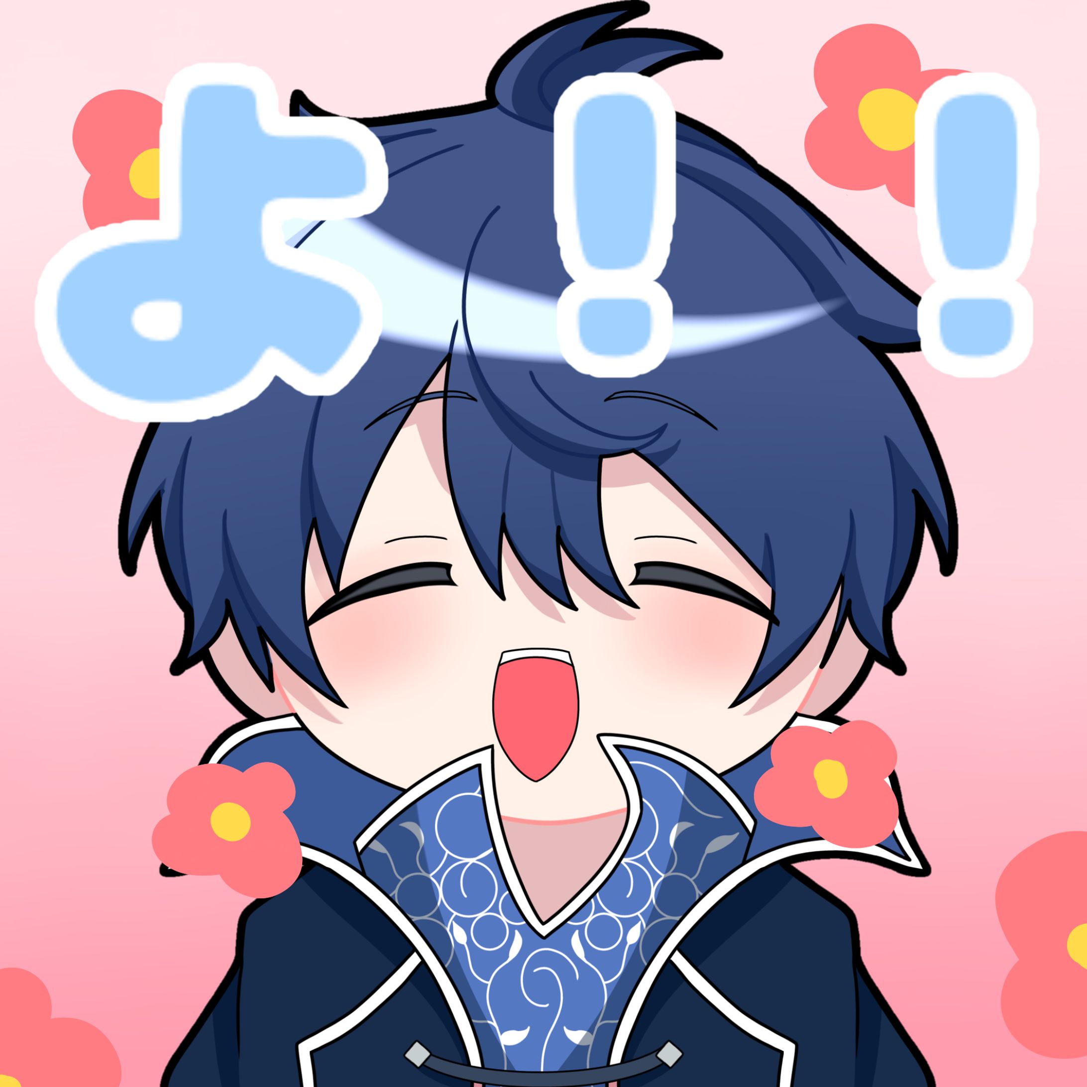 【VTuber】Twitchスタンプ【夜月ラピス】-1