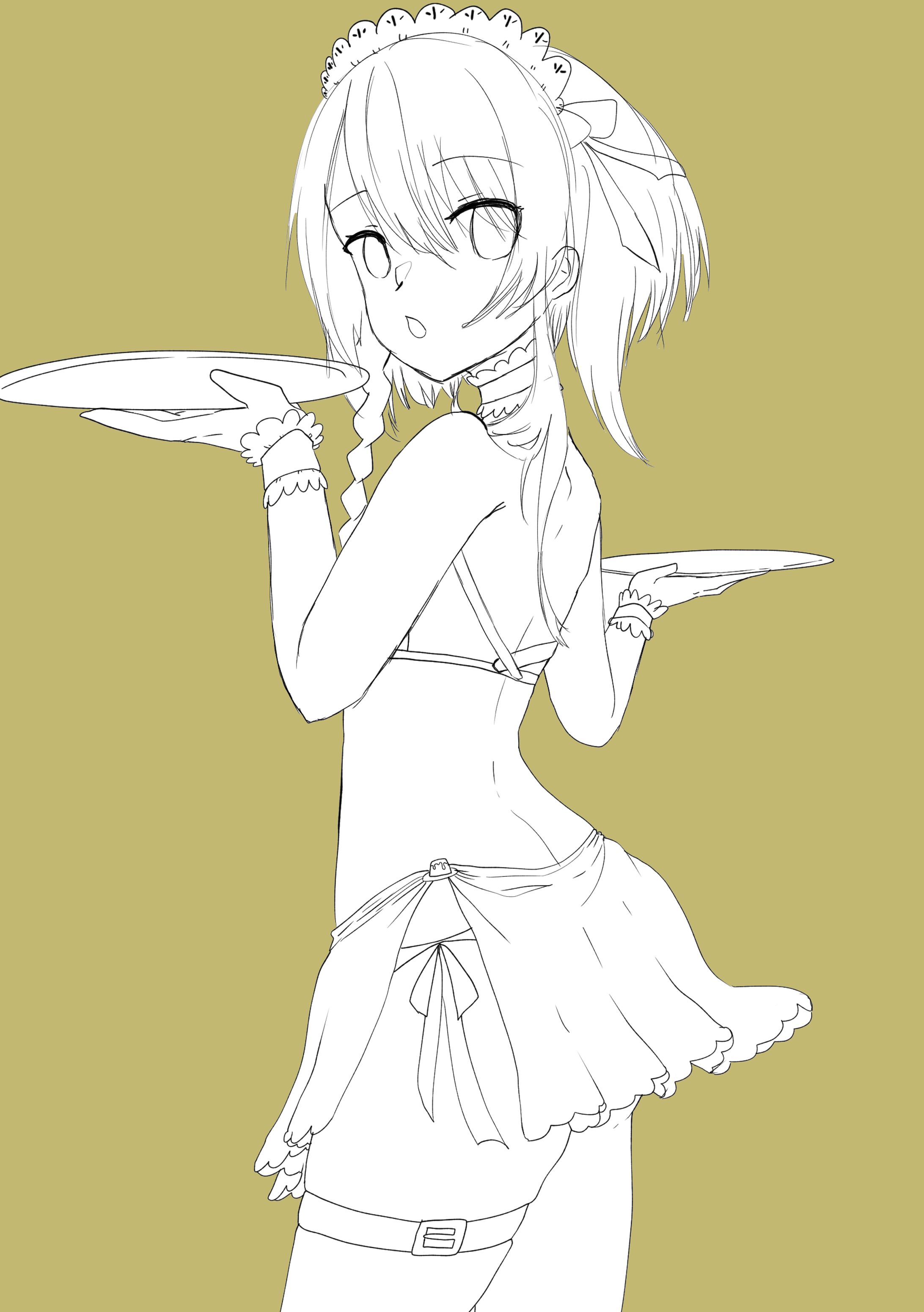 メイドらくがき-1