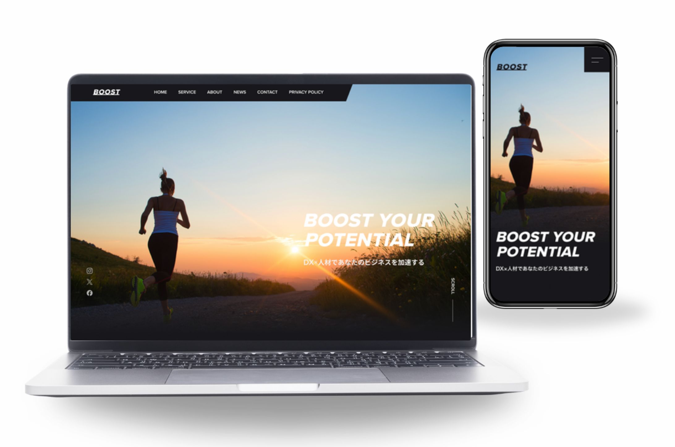 【コーポレートサイト】企業・サービスの紹介(PC/SP)-1