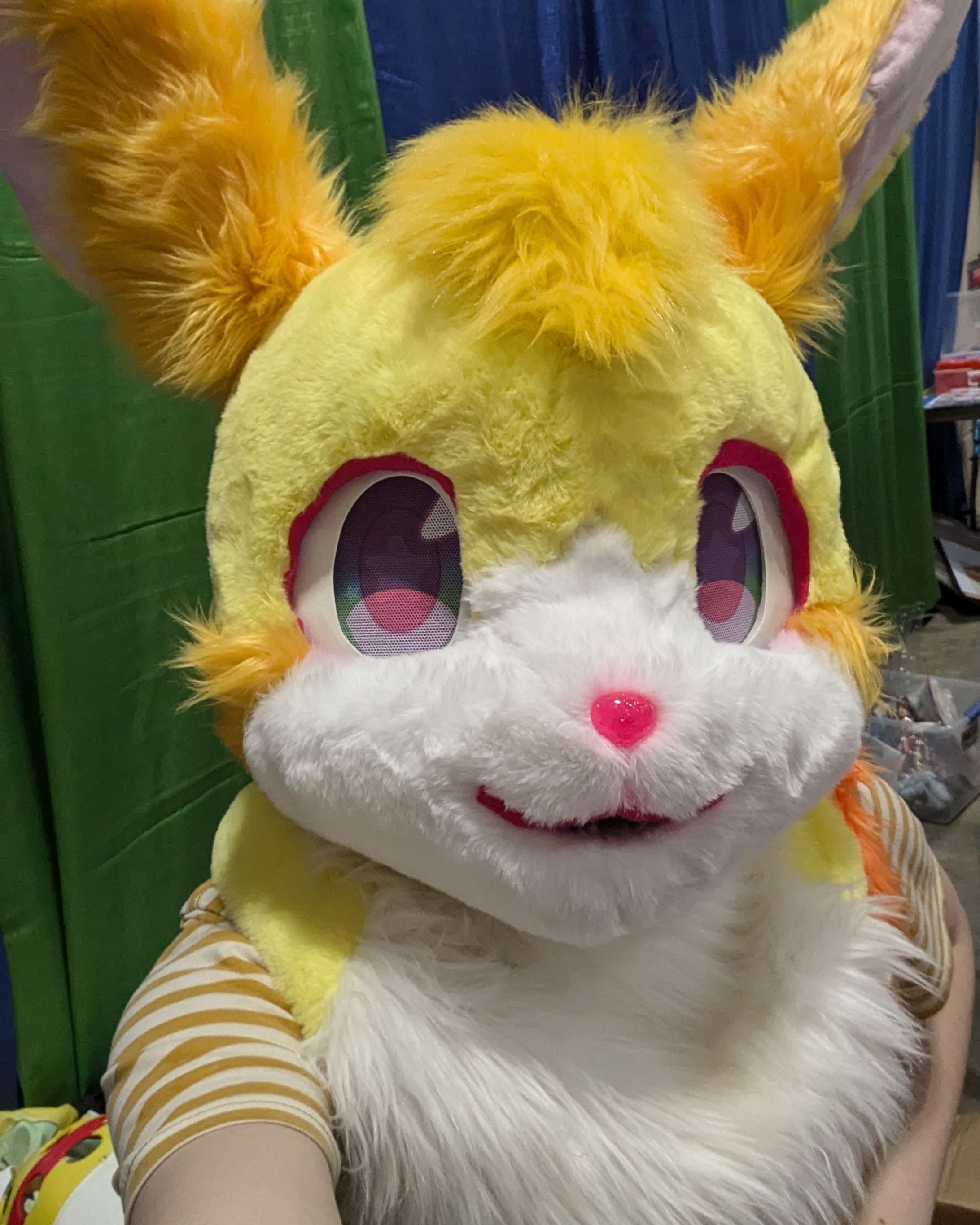 🐰 Rabbit Fursuit Mascot Head-1