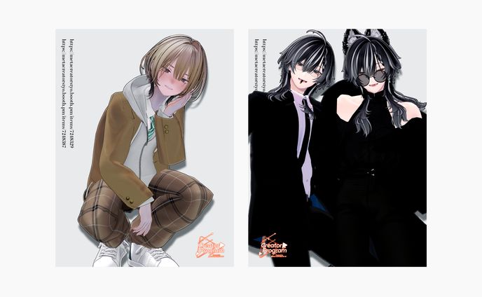 「メタバースクリエイターズ」アンバサダー PR ポストデザイン