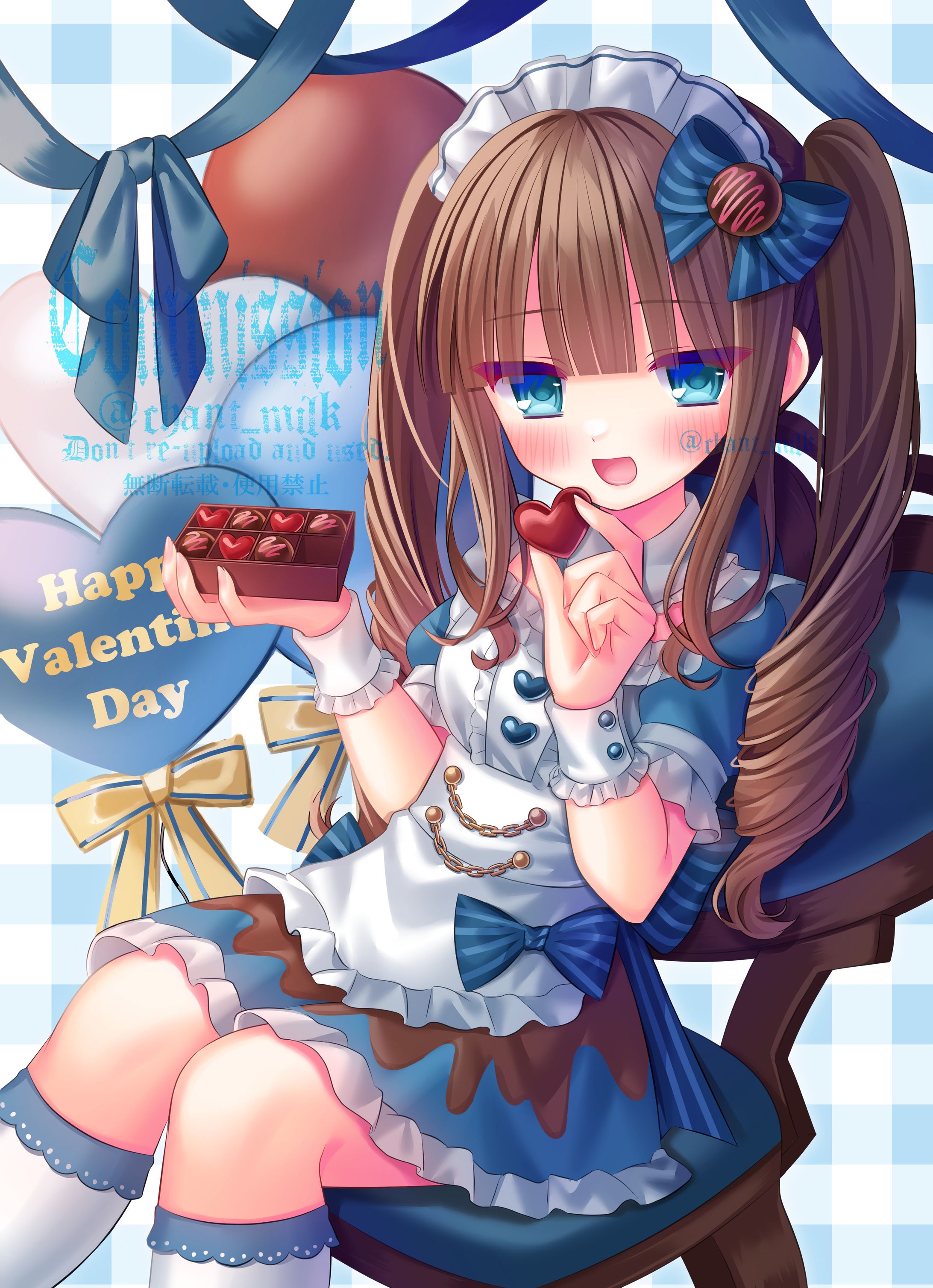 Vtuber様ご依頼「バレンタインイラスト」担当-1