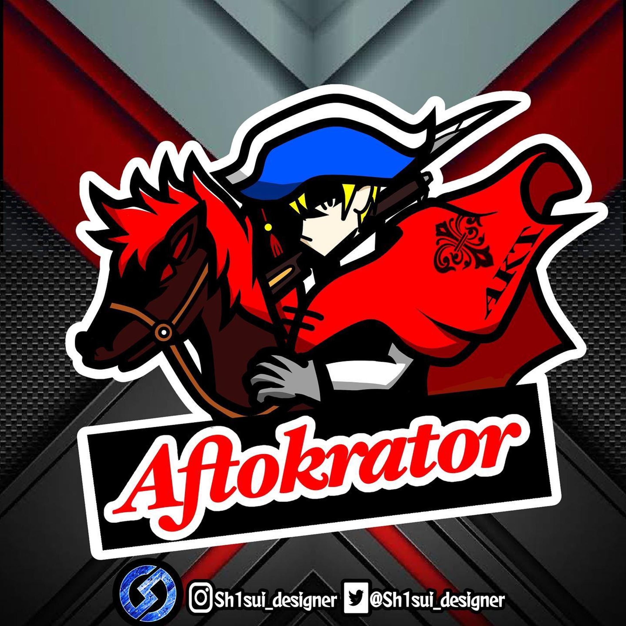 ❖Mascot logo❖

concept:皇帝

text:AftoKarTor

Plz Twitter Follow& like

#マスコットロゴ #Mascotlogo #キャラクターロゴ #クランアイコン #クラン #デザイン #イラスト #依頼 #マスコット 
#logo #mascot #design #logodesigner #designer #character #icon #illustration #logos #clanlogo-1