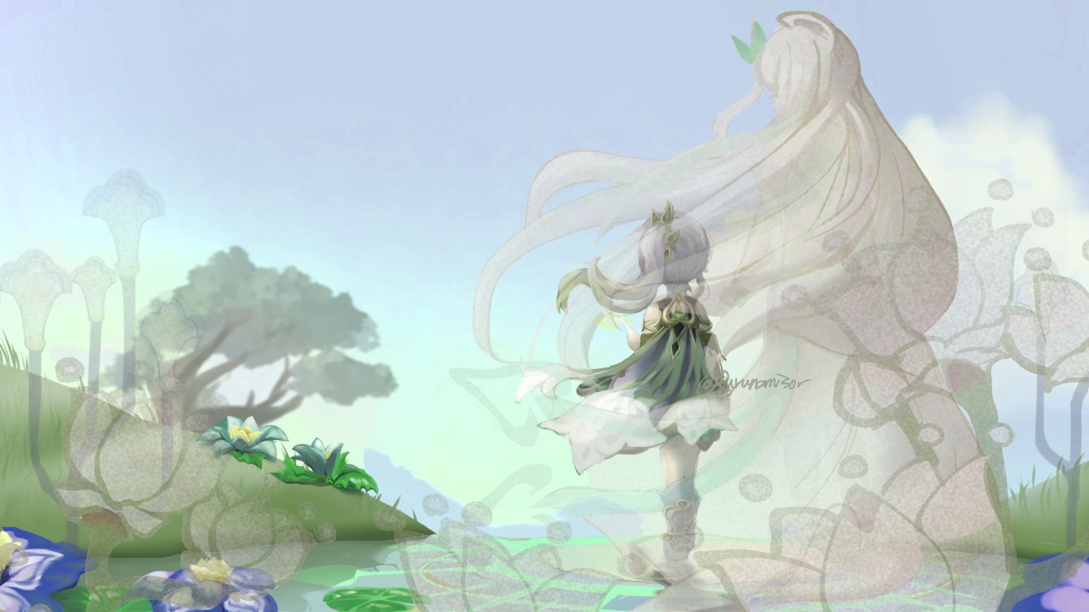 ナヒーダイラストコンテスト-1