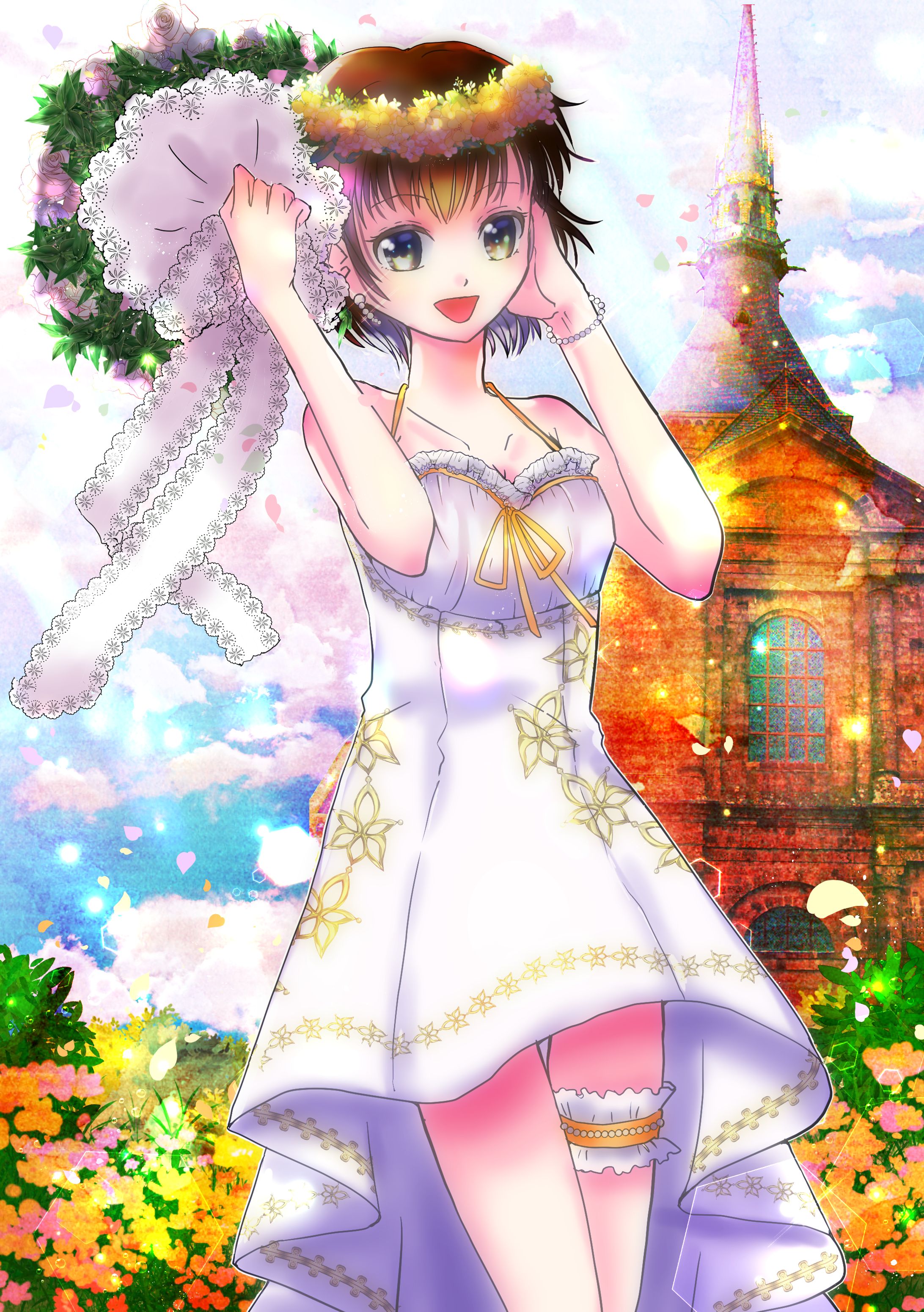 ウェディングドレスのちゃんまり-1