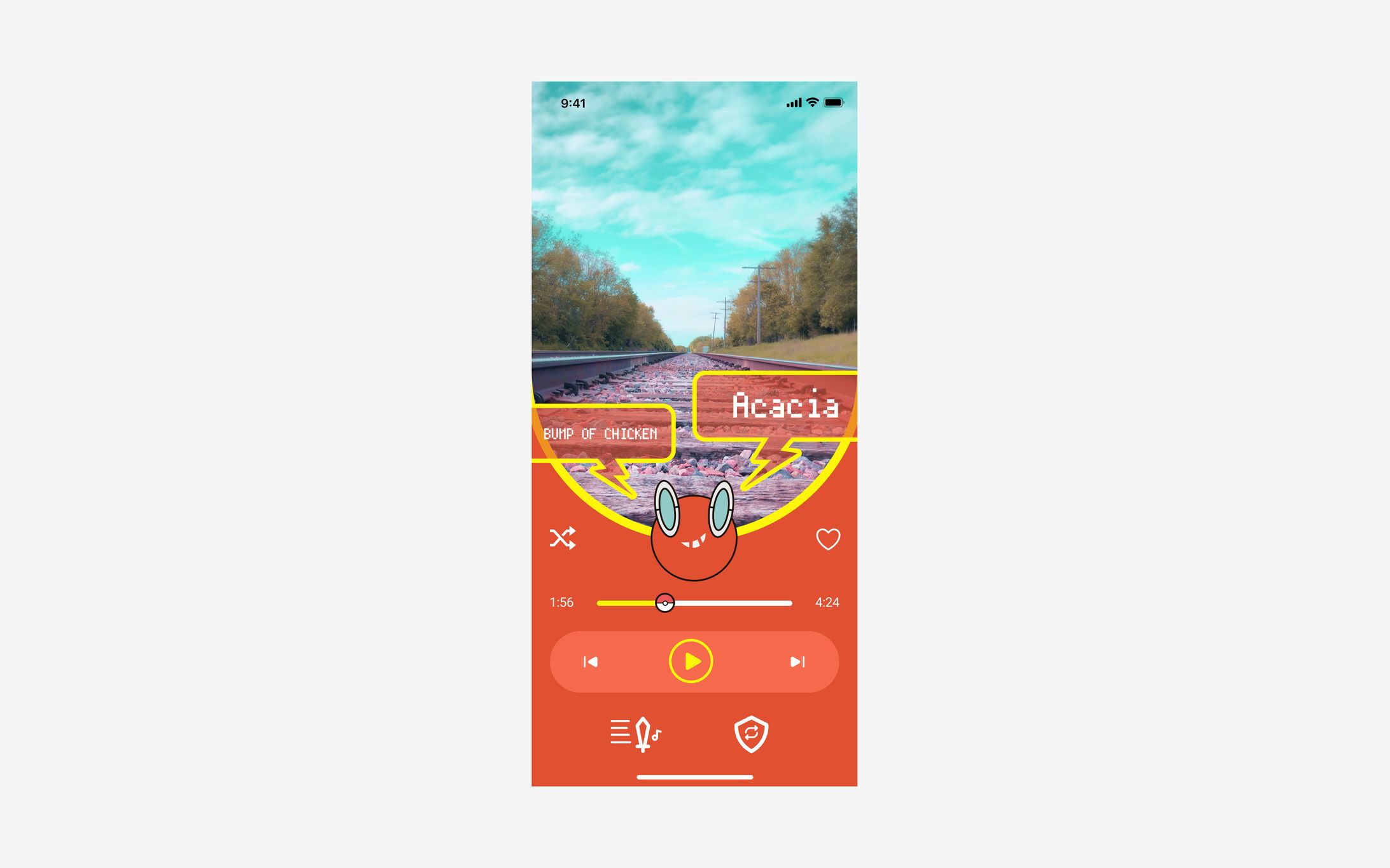 Daily UI / Day9 - Music Player-1