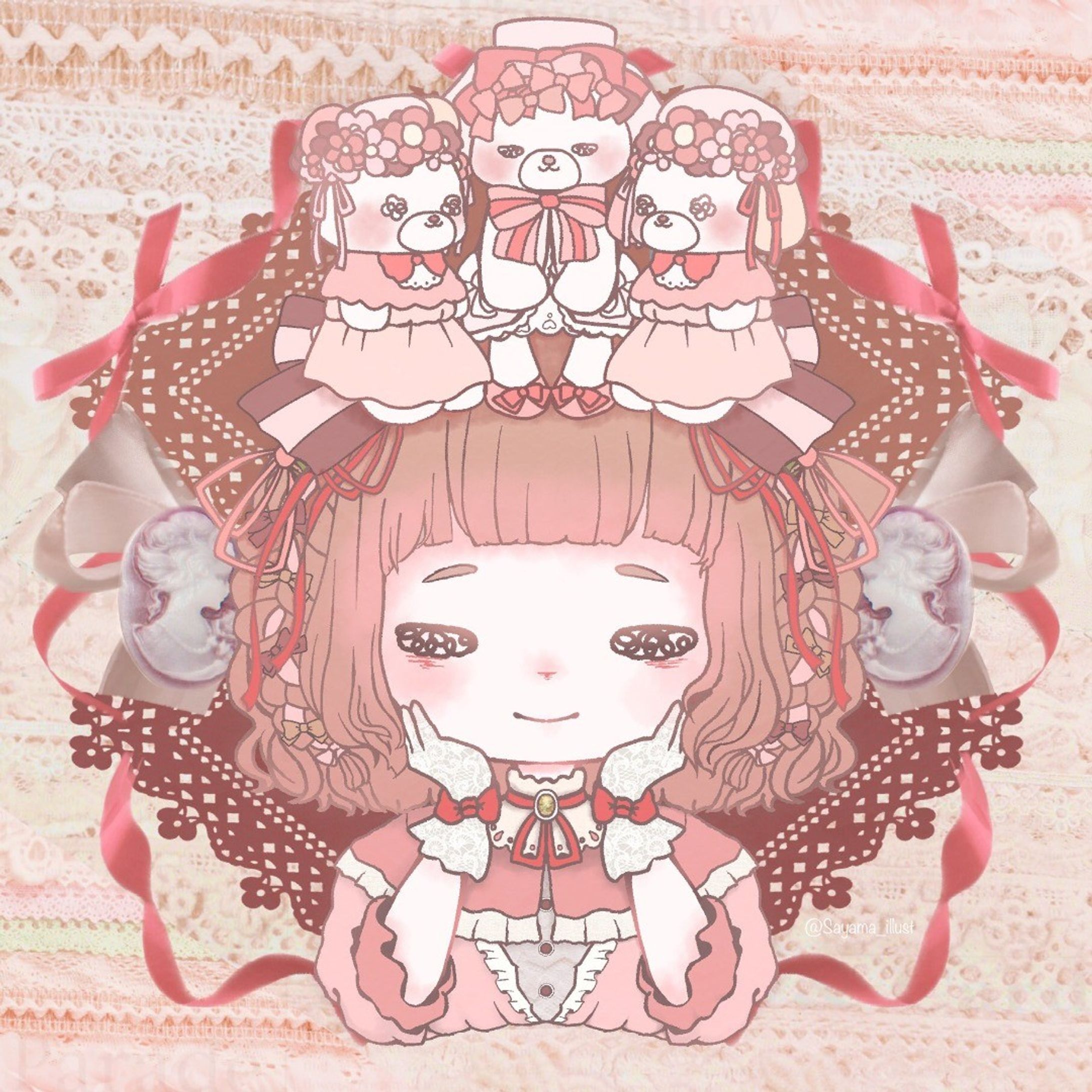 いつまでも女の子でいたいんですの。
.
#絵描きさんと繋がりたい #イラスト #お絵描き #コラージュ-1