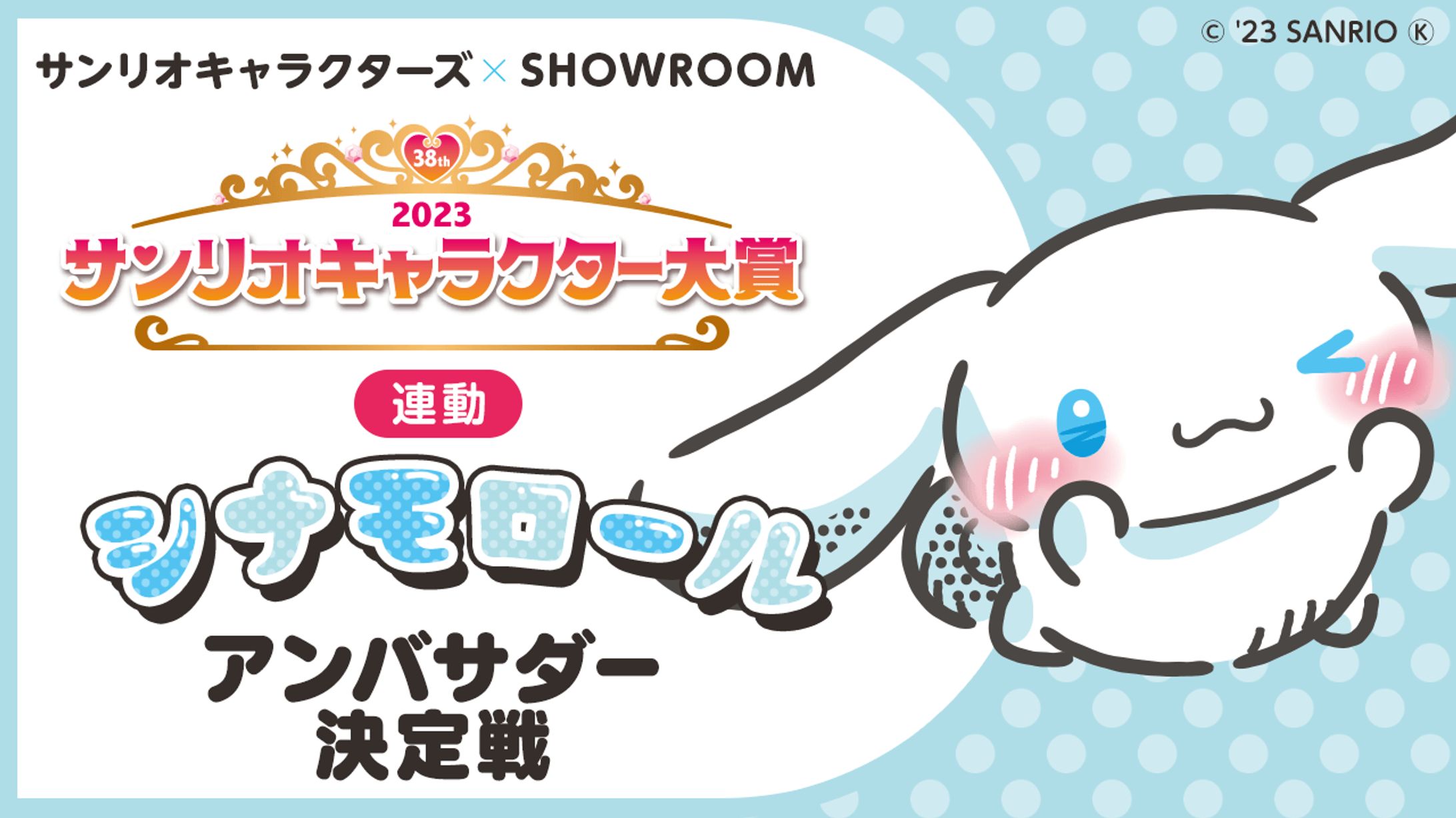 シナモロールアンバサダー 就任-1