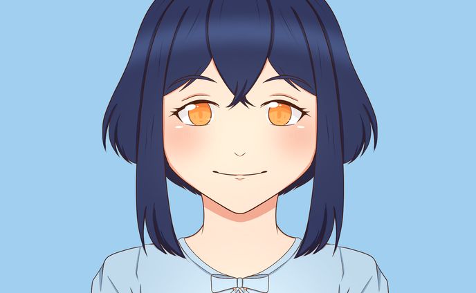 [close up illustration w/o background] Mifuyu classic ver.