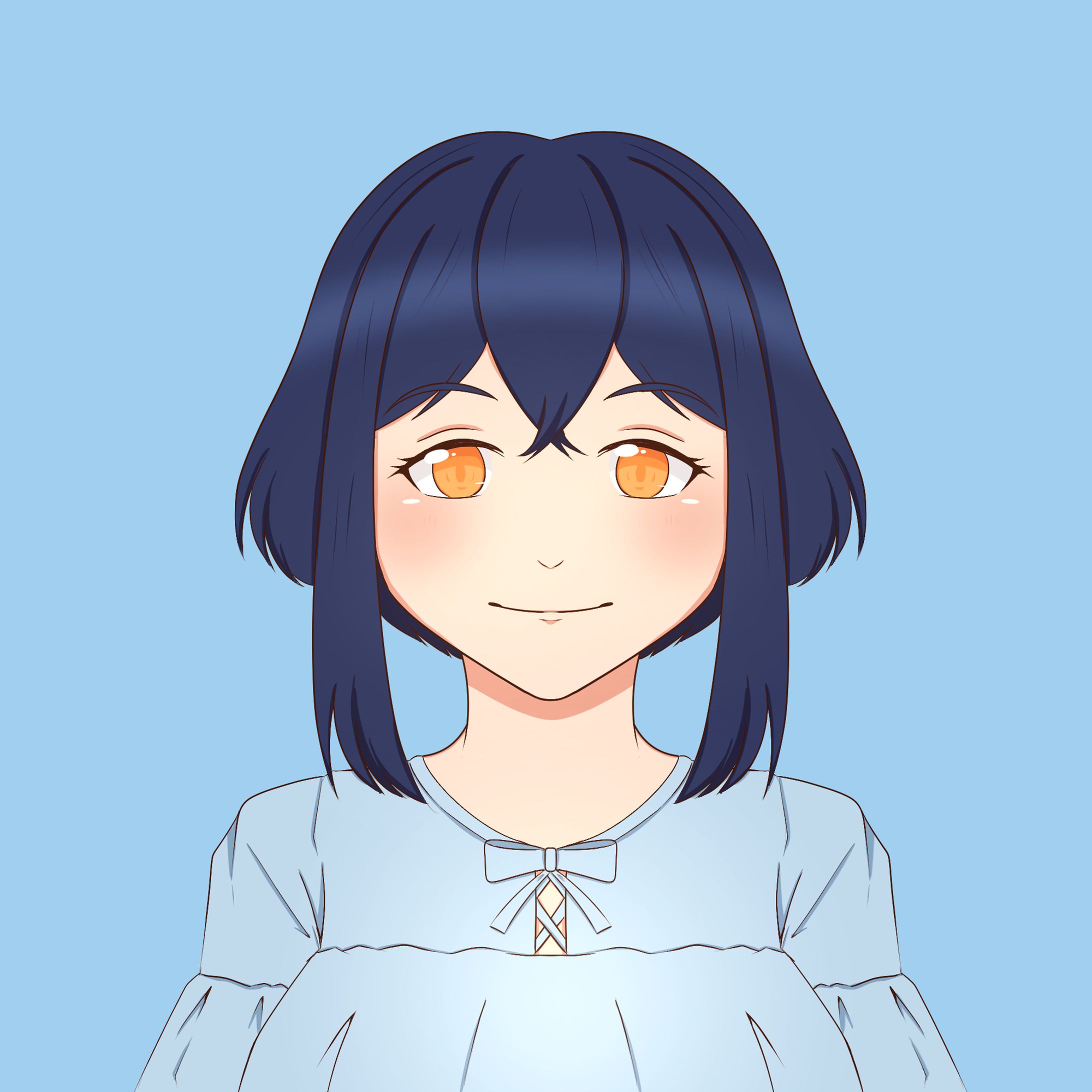 [close up illustration w/o background] Mifuyu classic ver.-1