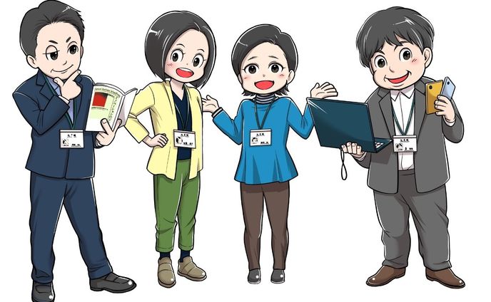 似顔絵イラスト