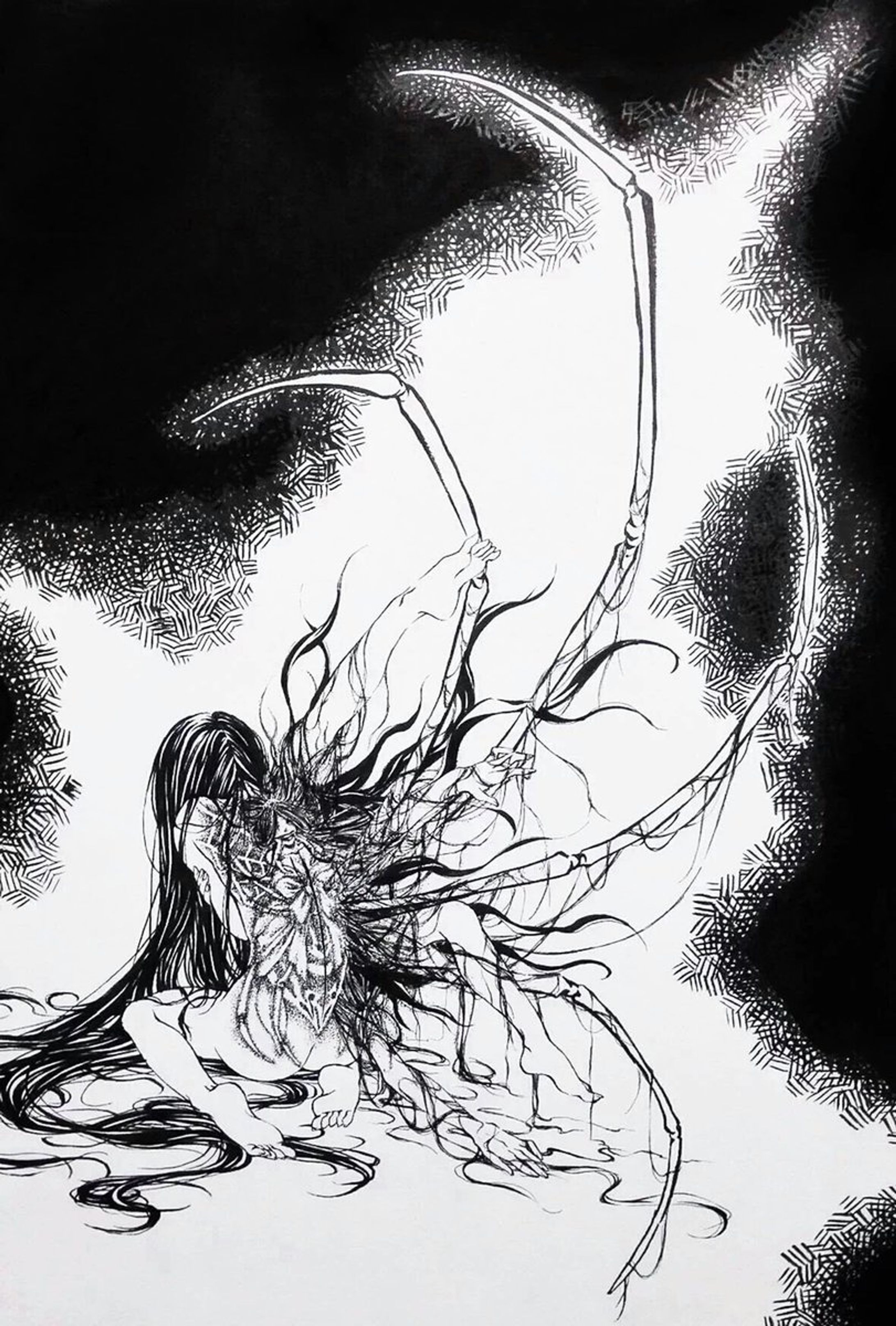 展示参加イラスト01「刺青」-1