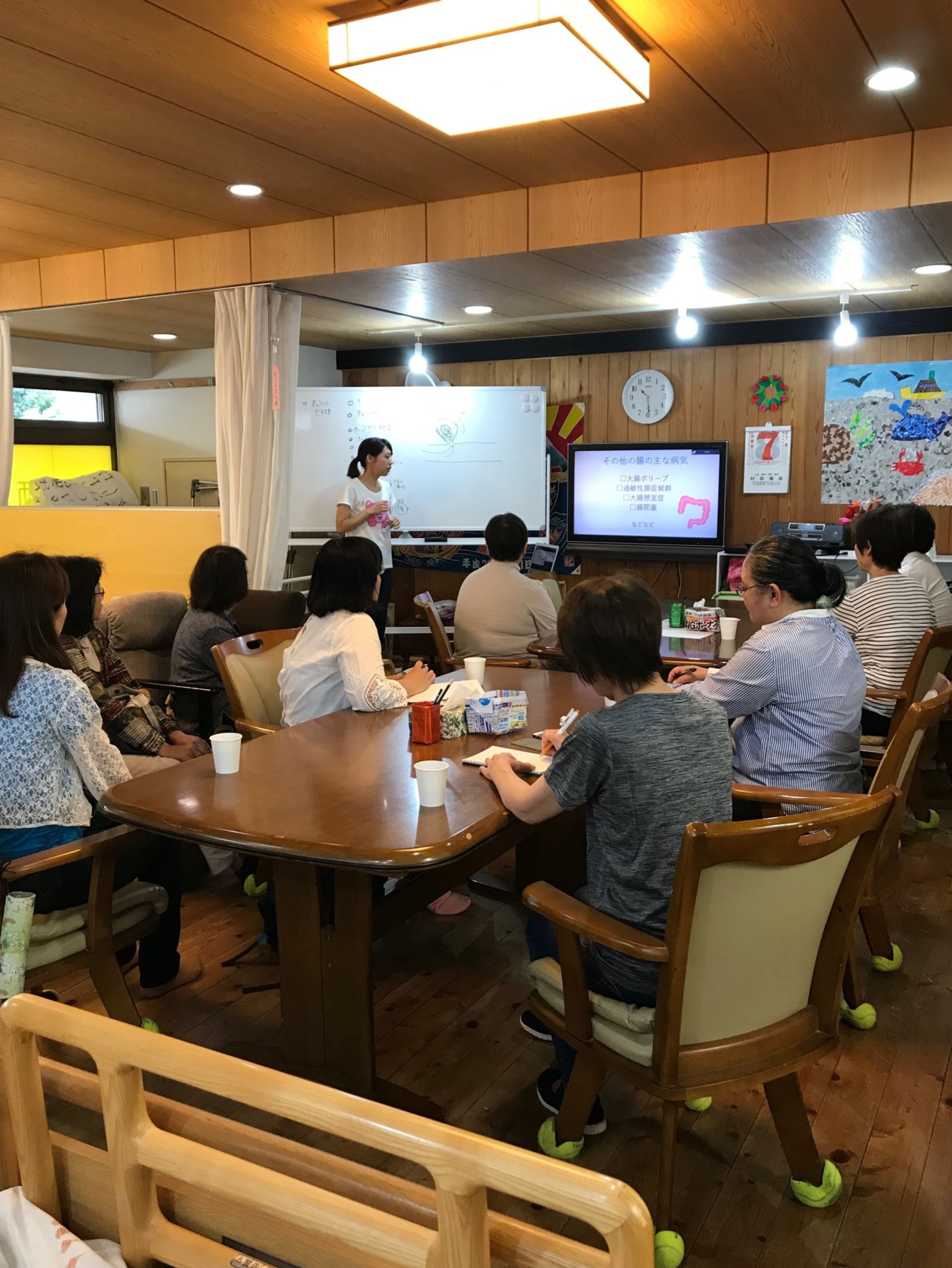 デイサービスでの健康講座-1